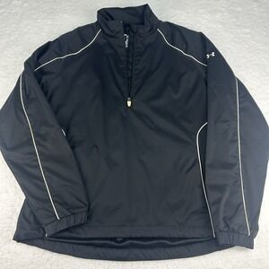Under Armour Women's‎ Performance Golf Wear Jacket DNA Small Black 1/4 Zip